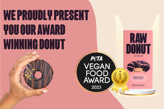 PETA Vegan Food Award 2023: Unser Donut hat gewonnen